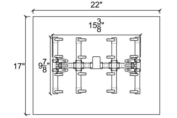 CFBDT160 Warming Trends Best Fire Pit Burner