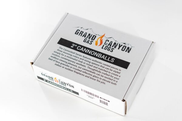 Cannonball Set Builder for Fire Pits and Fireplaces - 3 Sizes and Colors - Image 17